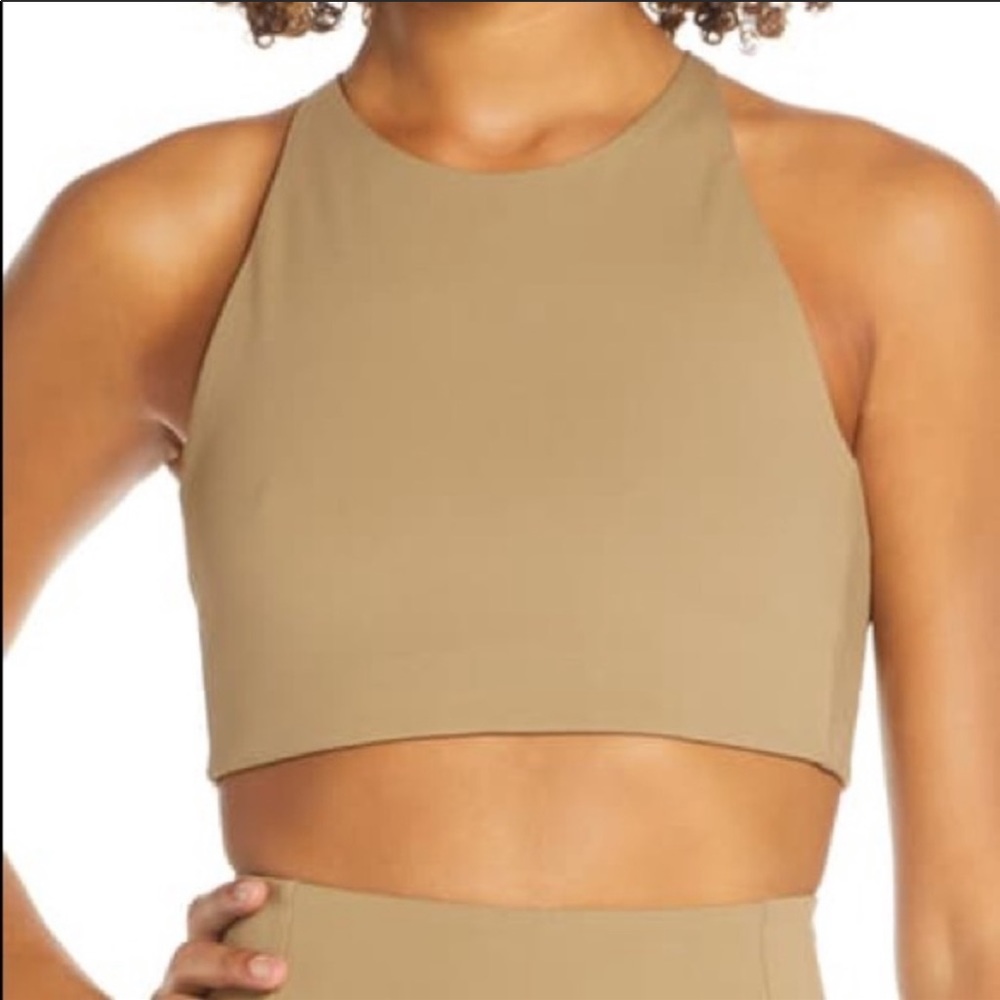 Girlfriend collective topanga bra Sand in L